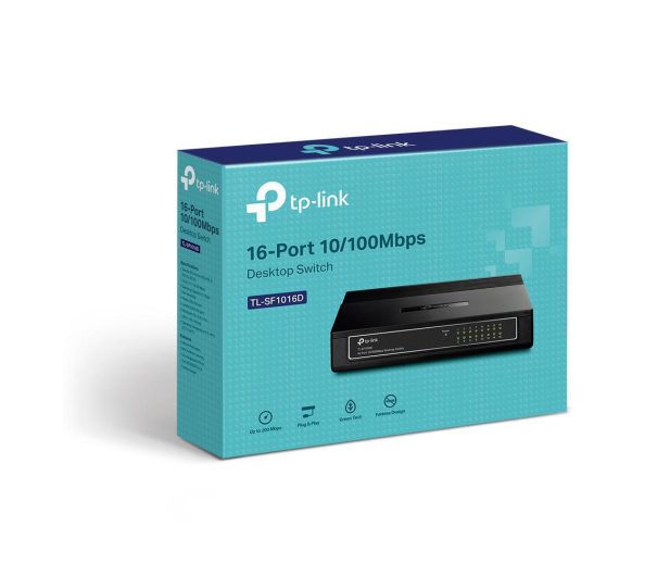 TP-Link 16p TL-SF1016D (16x10/100Mbit) - 26797 - zdjęcie 4